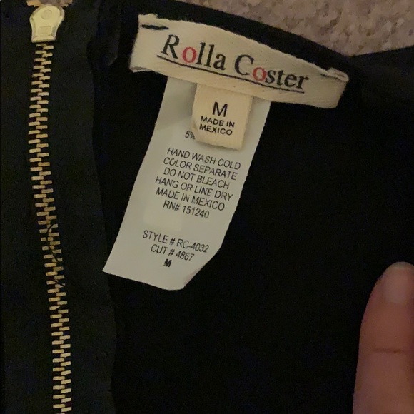 Black midi dress - Picture 4 of 4